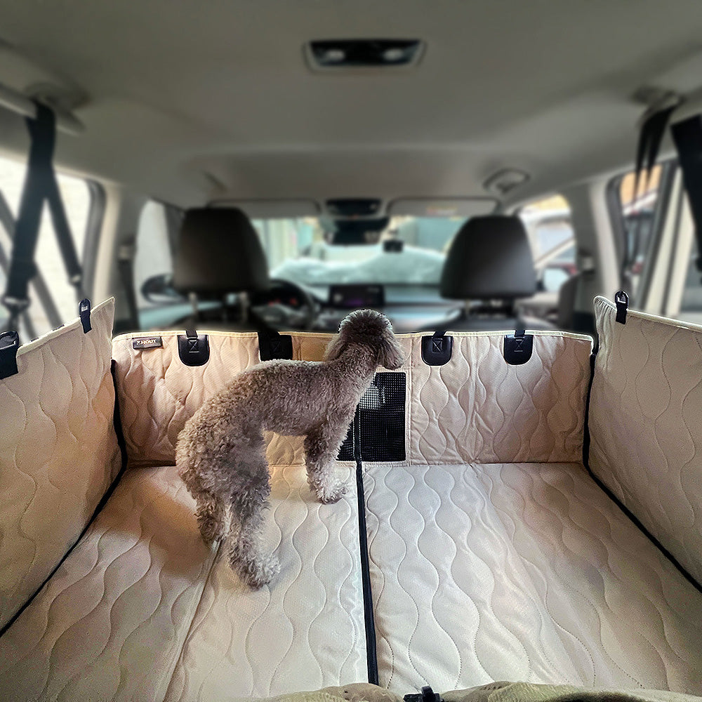 HOUT 大型犬用カーシート フルカバー 後部座席 Ver2.5